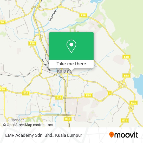 Peta EMR Academy Sdn. Bhd.