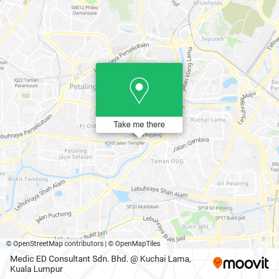 How To Get To Medic Ed Consultant Sdn Bhd Kuchai Lama In Kuala Lumpur By Bus Mrt Lrt Train Or Monorail Moovit