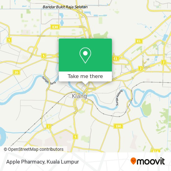 Apple Pharmacy map