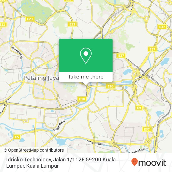 Idrisko Technology, Jalan 1 / 112F 59200 Kuala Lumpur map