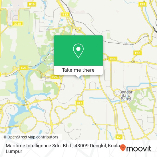 Maritime Intelligence Sdn. Bhd., 43009 Dengkil map