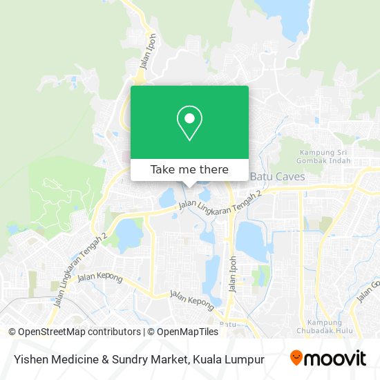 Yishen Medicine & Sundry Market map