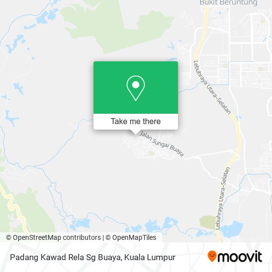 Peta Padang Kawad Rela Sg Buaya