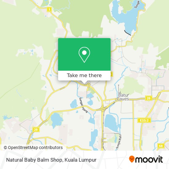 Natural Baby Balm Shop map