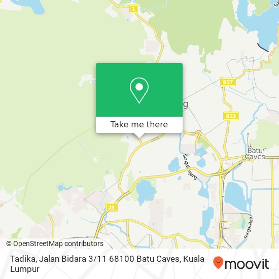 Tadika, Jalan Bidara 3 / 11 68100 Batu Caves map