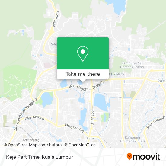 How To Get To Keje Part Time In Gombak By Bus Train Or Mrt Lrt