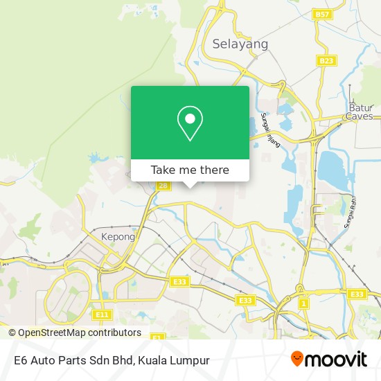 Peta E6 Auto Parts Sdn Bhd