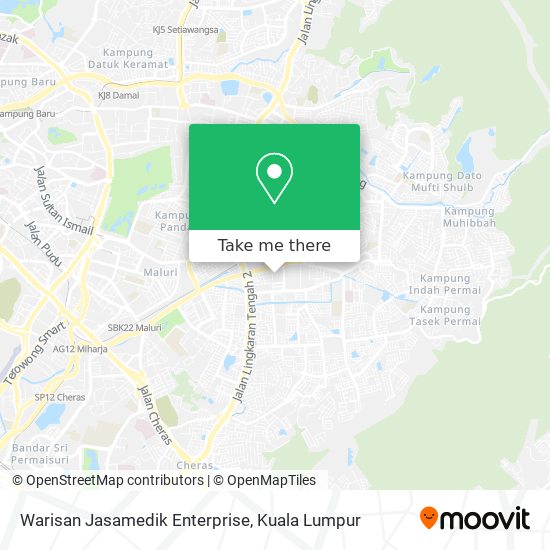 Warisan Jasamedik Enterprise map