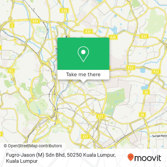 Fugro-Jason (M) Sdn Bhd, 50250 Kuala Lumpur map