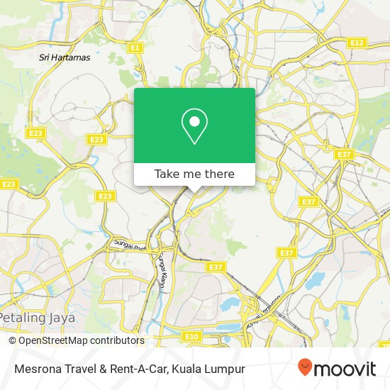 Mesrona Travel & Rent-A-Car map