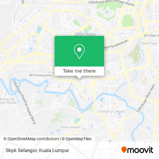 Skpk Selangor map