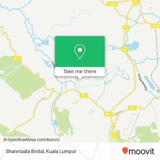 Shanmaala Bridal map