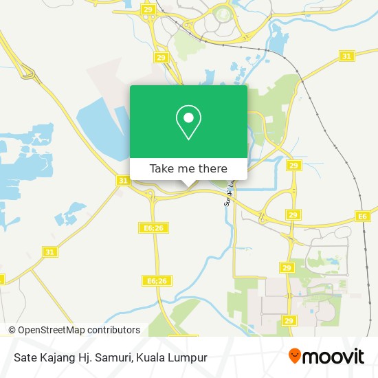 Peta Sate Kajang Hj. Samuri