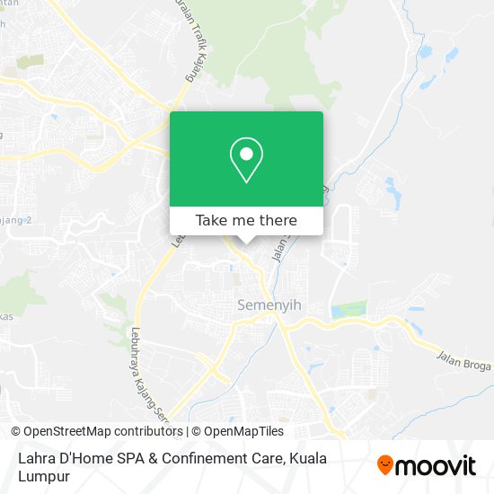 Lahra D'Home SPA & Confinement Care map