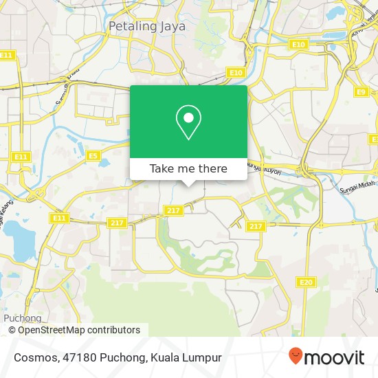 Cosmos, 47180 Puchong map