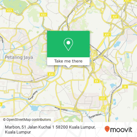 Marbon, 51 Jalan Kuchai 1 58200 Kuala Lumpur map