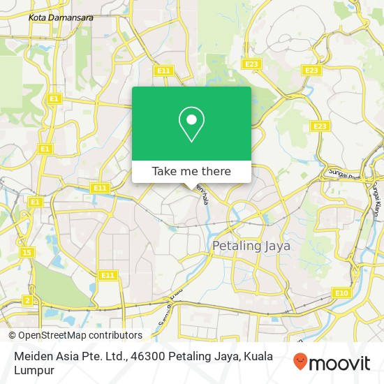 Peta Meiden Asia Pte. Ltd., 46300 Petaling Jaya