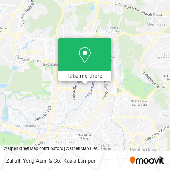 Zulkifli Yong Azmi & Co. map