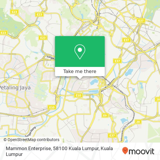 Mammon Enterprise, 58100 Kuala Lumpur map