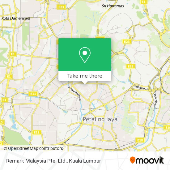 Remark Malaysia Pte. Ltd. map