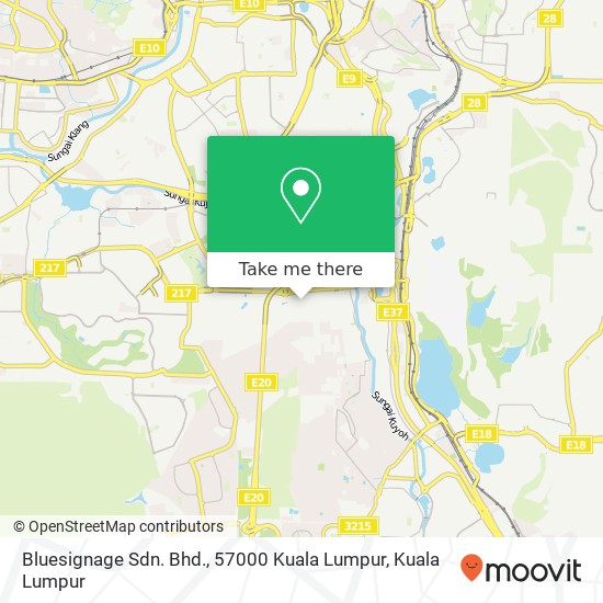 Bluesignage Sdn. Bhd., 57000 Kuala Lumpur map