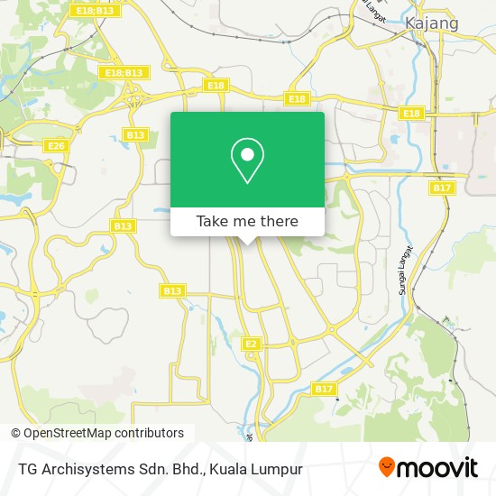 TG Archisystems Sdn. Bhd. map