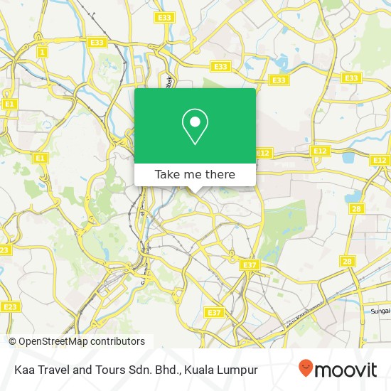 Kaa Travel and Tours Sdn. Bhd. map