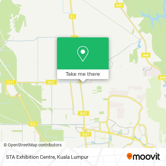 STA Exhibition Centre map