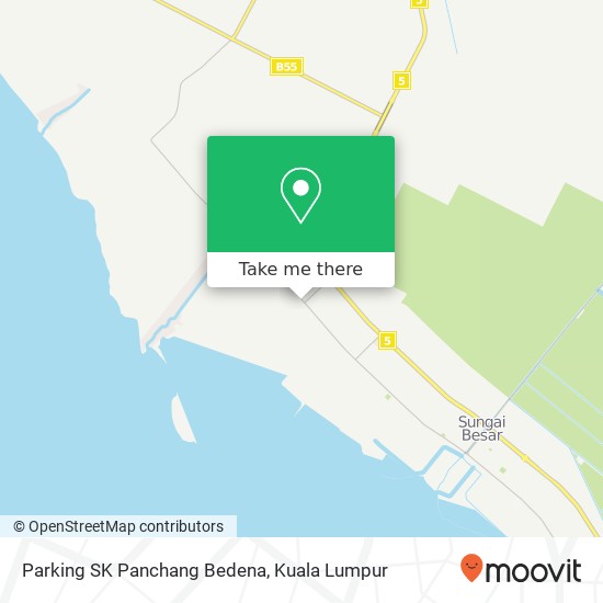Parking SK Panchang Bedena map