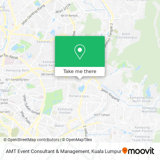 AMT Event Consultant & Management map