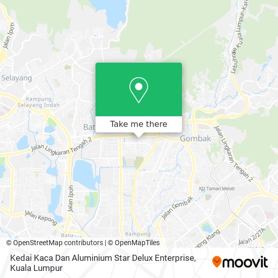 Kedai Kaca Dan Aluminium Star Delux Enterprise map