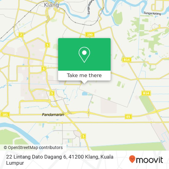 22 Lintang Dato Dagang 6, 41200 Klang map