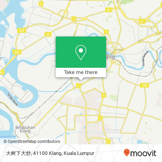 大树下大炒, 41100 Klang map