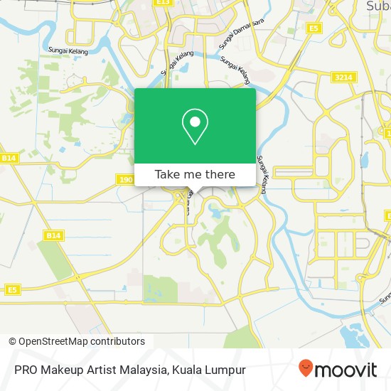 PRO Makeup Artist Malaysia map
