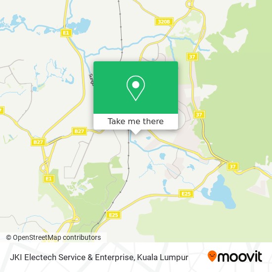 JKI Electech Service & Enterprise map