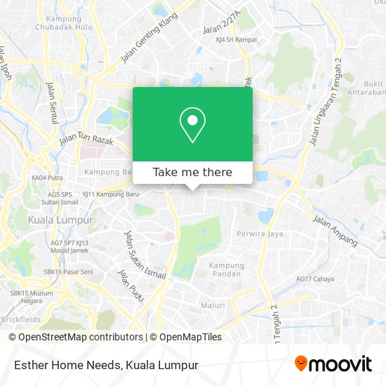 Esther Home Needs map