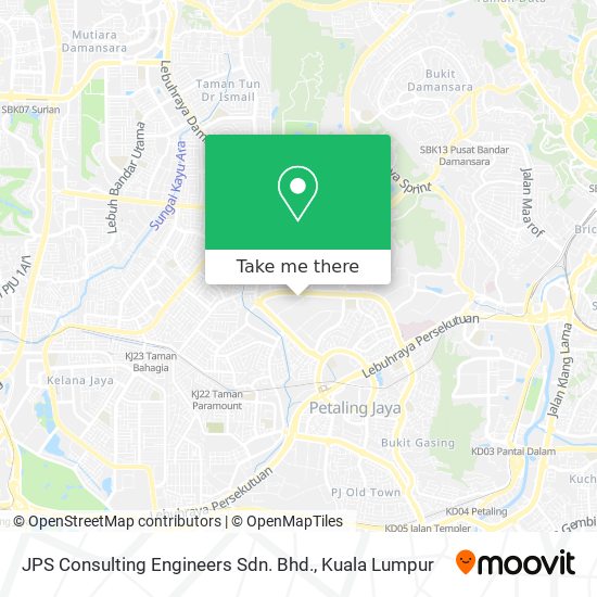 JPS Consulting Engineers Sdn. Bhd. map