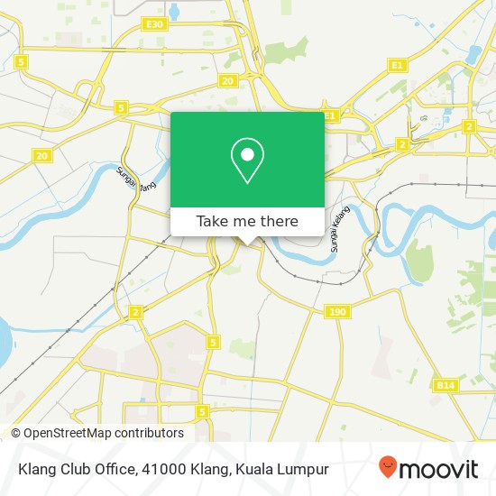 Klang Club Office, 41000 Klang map