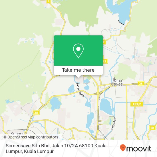 Peta Screensave Sdn Bhd, Jalan 10 / 2A 68100 Kuala Lumpur