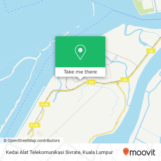 Peta Kedai Alat Telekomunikasi Sivrate, 82 Jalan Sungai Pinang 5 / 5 42920 Klang