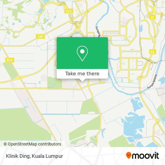 Klinik Ding map