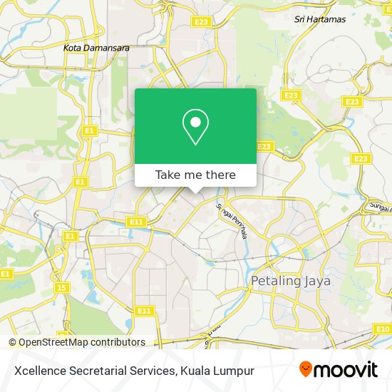 Xcellence Secretarial Services map