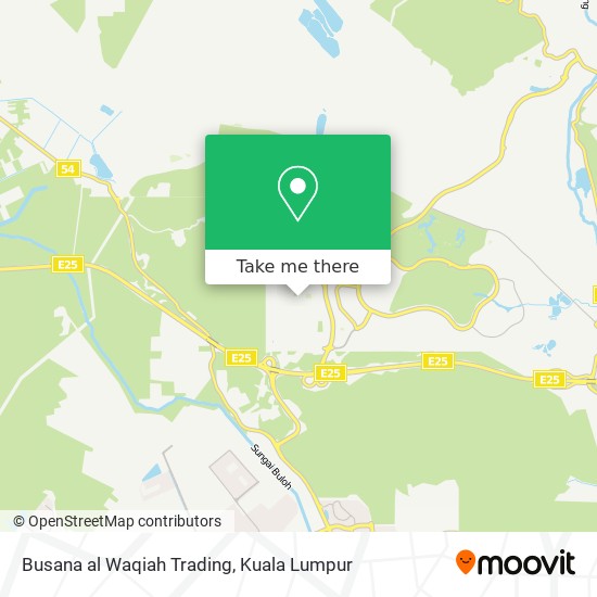 Busana al Waqiah Trading map