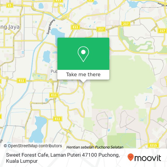 Sweet Forest Cafe, Laman Puteri 47100 Puchong map