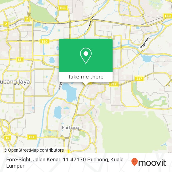 Fore-Sight, Jalan Kenari 11 47170 Puchong map