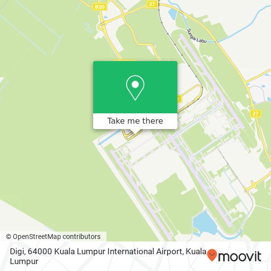 Digi, 64000 Kuala Lumpur International Airport map