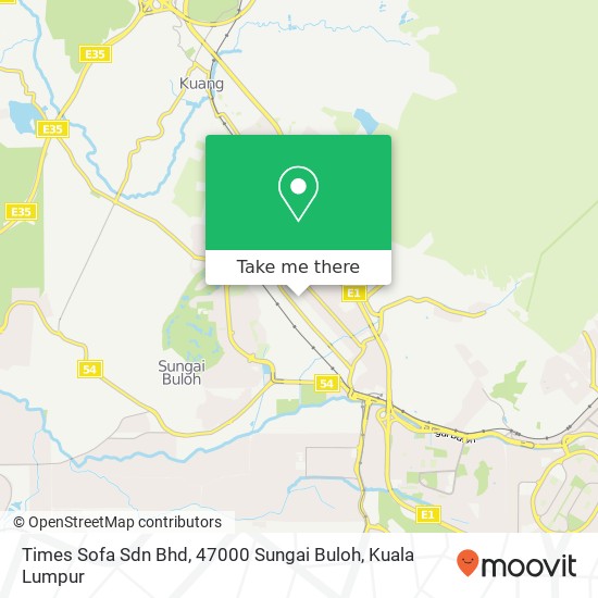 Times Sofa Sdn Bhd, 47000 Sungai Buloh map