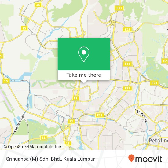 Srinuansa (M) Sdn. Bhd. map