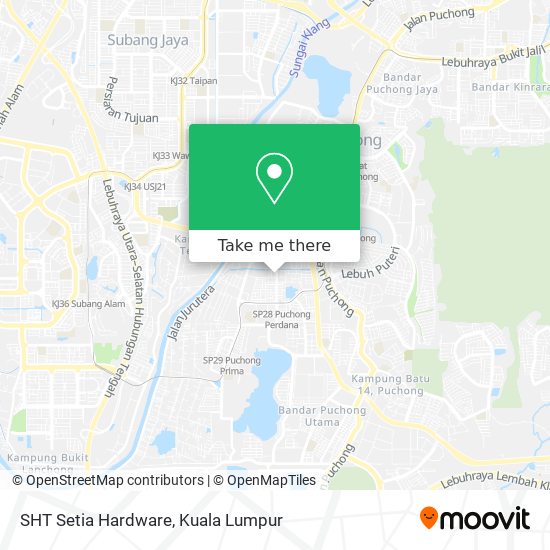 SHT Setia Hardware map