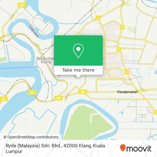 Ryde (Malaysia) Sdn. Bhd., 42000 Klang map